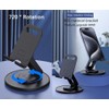 JXBCGAL Tablet Holder, Adjustable, Non-Slip, Foldable and Mobile, Suitable for