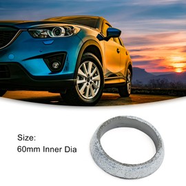 ACROPIX Exhaust Donut Gasket Universal 60mm Inner Diameter 1 Piece