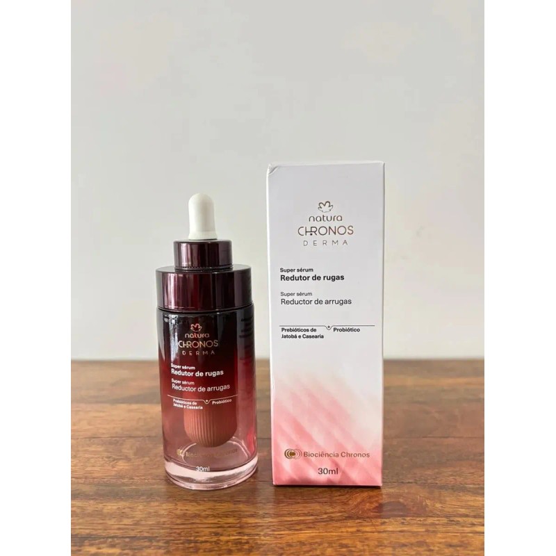 Super Serum Reductor De Arrugas 30ml Chronos Natura Momento de