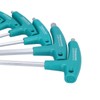 9Pcs Hex Wrench TShape Double Head NonSlip Handle Screw Tightening