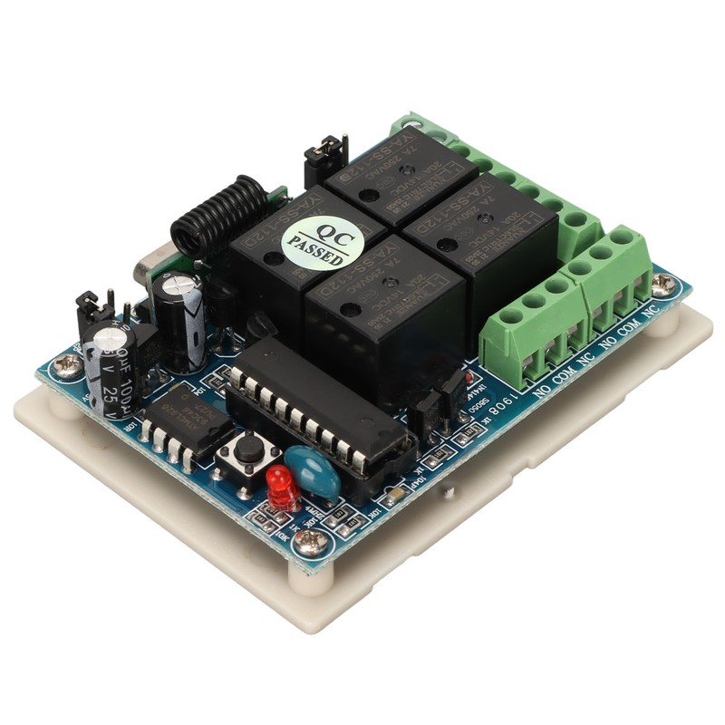 Relay Remote Switch 4 Channel 10A ABS Wireless Module with