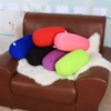 Fdit Round Neck Roll Micro Mini Microbead Back Pillow Roll