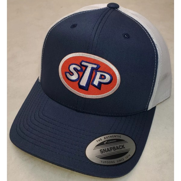 Yupoong STP OIL Patch Trucker Hat/YP Classic 6606 PreCurved Snapback