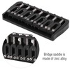 Electric Guitar Bridge 7 Strings GA891 Fixed Musical Accessories Black
