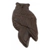 Cast Iron Metal Rustic Country Forest Nocturnal Owl Bird Door