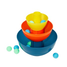 Ballz'n | The Fast Paced Pong Ball Bouncing Trick Shots Game for Tipsy Adults and Family Game Night | Fun Family Board Game Floor Game Party Game Adult Game | Portable and Easy Storage | 2-6 Players