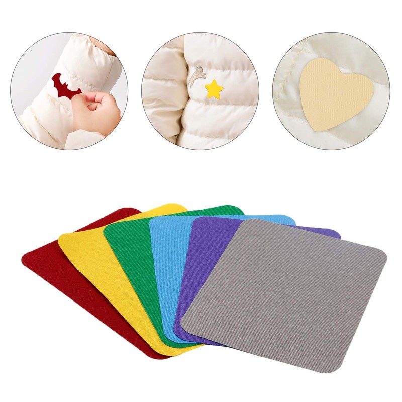 AUGSHY 33 Pcs Iron On Patches, 31 Colors Great for