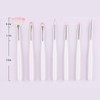 Nail Brushes for Nail Art Brushes,Acrylic Nail Brush,7pcs French Tip