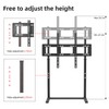 unho Universal Against The Wall TV Stand Floor: Free Standing