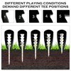 LETTERASHQP 2 Stück Golf Tees Height Tool Tees Golf Zubehör