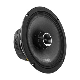 DS18 PRO-ZT8 8-Inch 2 Way Pro Audio Midrange Speakers with Built-in Bullet Tweeter 4-Ohms 550W Max 275W RMS Water Resistant - Black Metal Mesh Grill Included (1 Speaker)