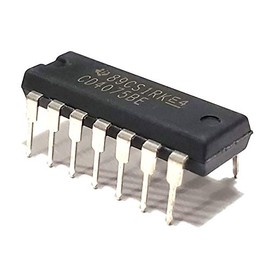 Juried Engineering CD4075BE CD4075B CD4075 4075 CMOS Triple 3-Input OR Gate Breadboard-Friendly IC DIP-14 (Pack of 10)