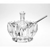 RockTrend Clear Glass Sugar Bowl Spice Jar Seasoning Box Condiment