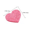 Gatuida 50pcs Heart Shaped Facial Sponges Soft Water Activated Cleansing