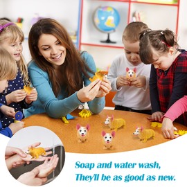 Squishy Sand Toys, Corgi Dog Squishy Sand Filled Animals Toys Sensory Stress Relief Toy Puppy Squeeze Sand Fidget Knead Toy Pinch Stress Relieve Party Favors