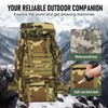 Large Capacity Hiking Backpack, Hiking for Men 56L/70L Camping Backpack
