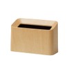 ideaco Tubular Cotton Trash Can Small Oak Wood Grain 1.7L