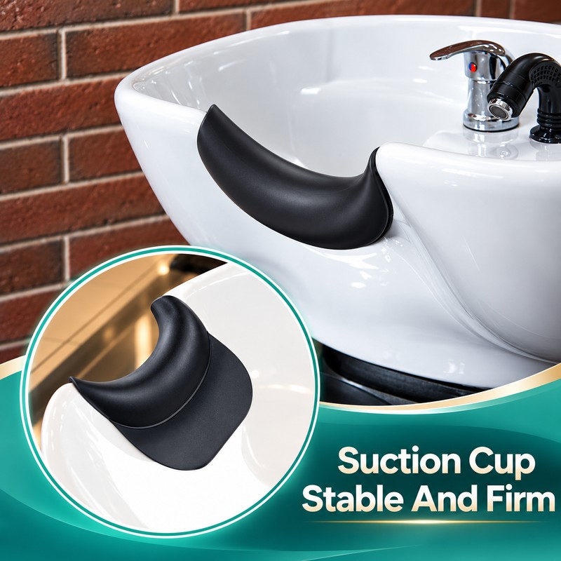 Silicone Shampoo Neck Rest for Hair Washing – Suction Cup