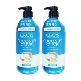 Aekyung 애경 케라시스 리얼네이쳐 코코넛 올리브 샴푸 800ml 2개 Aekyung Keratis Real Nature Coconut Olive Shampoo 800ml 2pcs