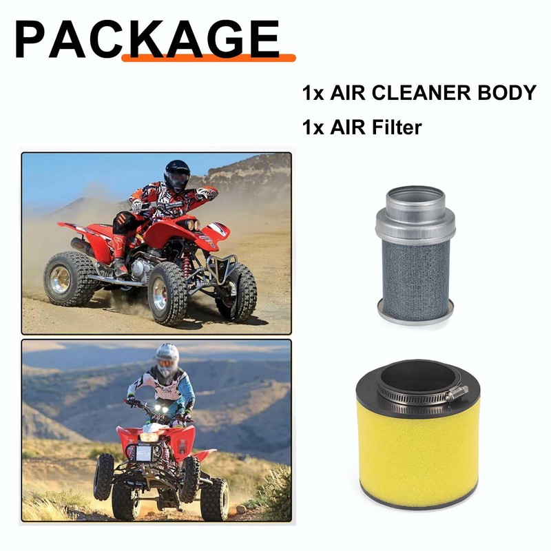 Air Filter & Air Cleaner Body for Honda Foreman 400