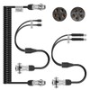 DALLUX Heavy Duty Vehicle Coil Trailer Cable with 2 Channel