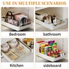 ZHOHO TANT Pull Out Cabinet Organizer Fixed with Adhesive Nano