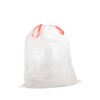 QUALIAZERO UNSCENTED 13 Gal / 50 Liter | Drawstring Closure