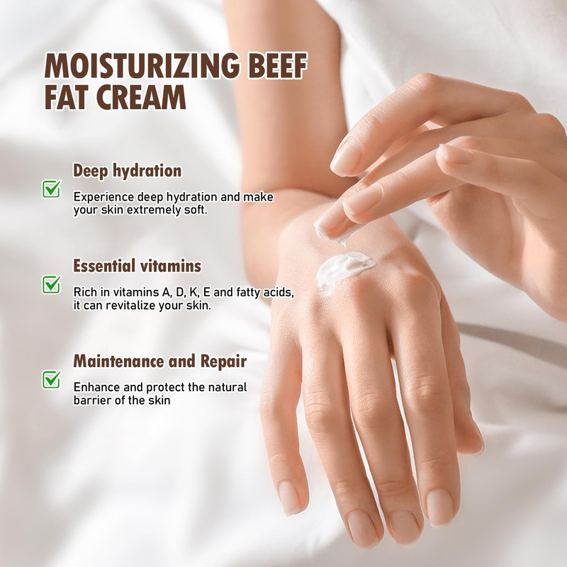 Beef Tallow Cream, Beef Tallow Cream Bio120 g, Beef Tallow