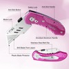 Box Cutter Heavy Duty Utility Knife, Razor Knife, Lightweight Aluminum