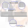 Lice Comb 3 Pieces Stainless Steel Dental Comb Double Sided