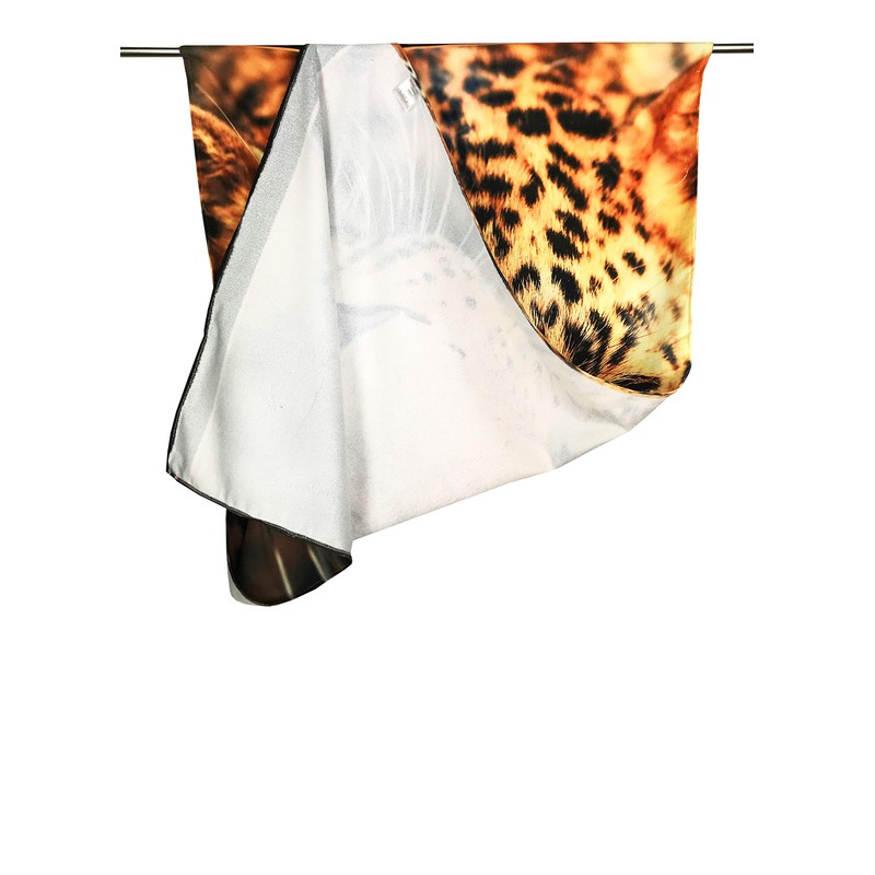 Tex family Large Leopard Terry Towel Beach Towel 90 x