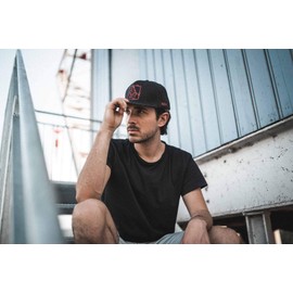 Nebelkind Unisex Snapback Cap, Barbed Wire Design, Green, One Size