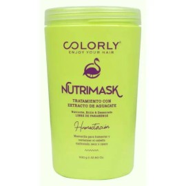 Mascarilla Capilar Brillo Nutrimask Aguacate Colorly 930g