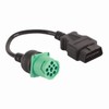 9 Pin Male Head to 16 Pin OBD2 Truck Diagnostic