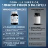 Oby Magnesio Complex 5: Citrato, Glicinato, Treonato, Taurato, Gluconato, Vitamina