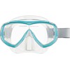 Cressi Estrella Jr - Diving and Snorkelling Mask, Transparent/Aquamarine, One