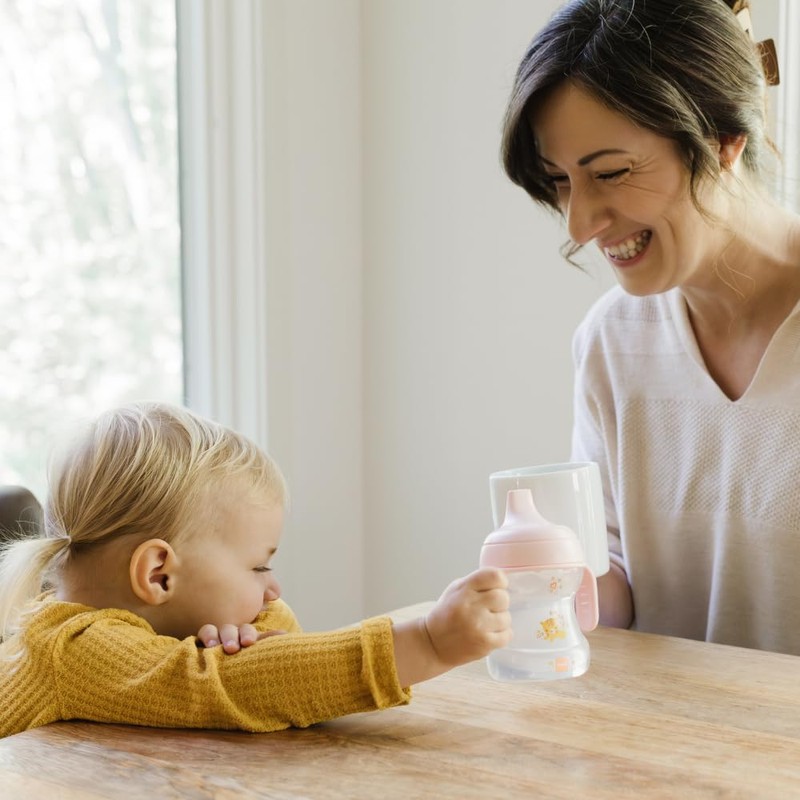 MAM Learn To Drink Cup with Removable Handles and Spout,