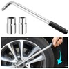 Stacool Extendable Lug Wrench with Double-Sided Sockets of 17mm/19mm and