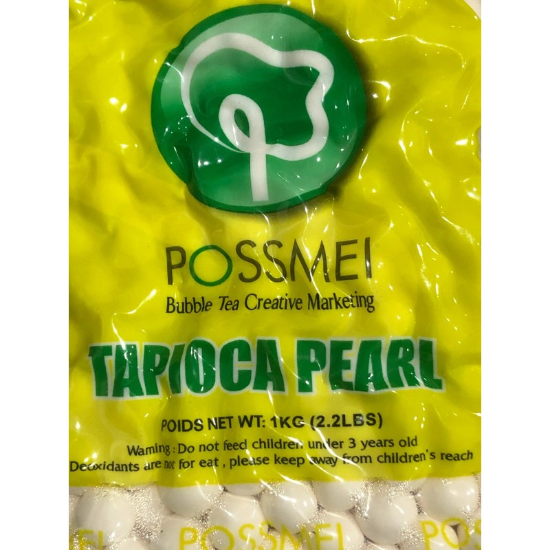 Pearl ( 2 PK) POSSMEI TAPIOCA WHITE PEARL BUBBLE TEA