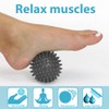 Massagebälle Igelbälle 5er Set Lacrosse Triggerpoint verschiedene Härtegrade für Rücken