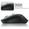 Wireless Mouse, 2.4G Silent Cordless Mouse for Laptop, Mouse with