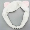 Facial Cleansing Headband White Facial Headband 4ea