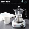 200ml Pot, Coffee Maker, 4 Cup Stovetop Espresso and Coffee