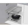 Simple Houseware Under Cabinet Pull Out Sliding Shelf Drawer Organizer,