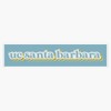 Ucsb Retro Bumper Sticker Window Vinyl Decal 5"