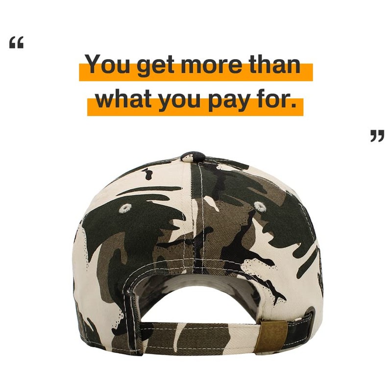 KB-LOW SAF Classic Cotton Dad Hat Adjustable Plain Cap. Polo