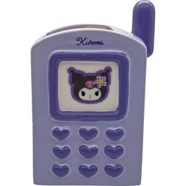 Sanrio SAN4654-4 Khaohana Kuromi Garake-Shaped Pen Holder, Approx. Width 2.8 x 2.0 x 4.3 inches (7 x 5 x 11 cm), Pen Stand, Characters, Stationery, Kitty, Goods, Miscellaneous Goods, Stationery,