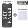 Bathtub Mat Non Slip, Get Naked Extra Long Bath tub