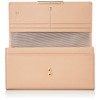 You By Ungaro UULW6AT4 Long Wallet, Cowhide Leather, Embossed Logo