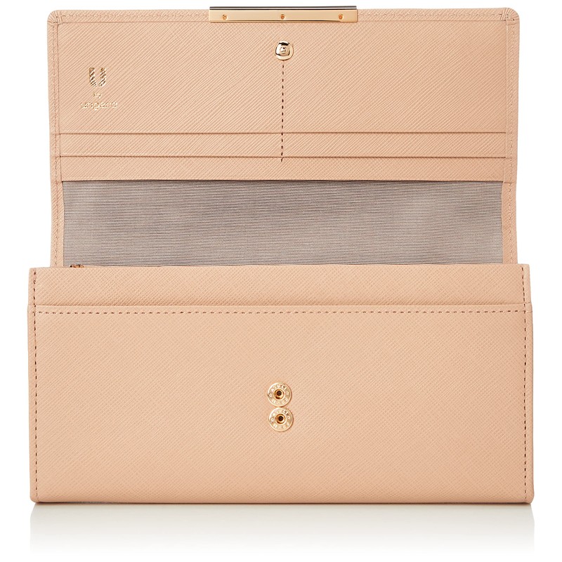 You By Ungaro UULW6AT4 Long Wallet, Cowhide Leather, Embossed Logo